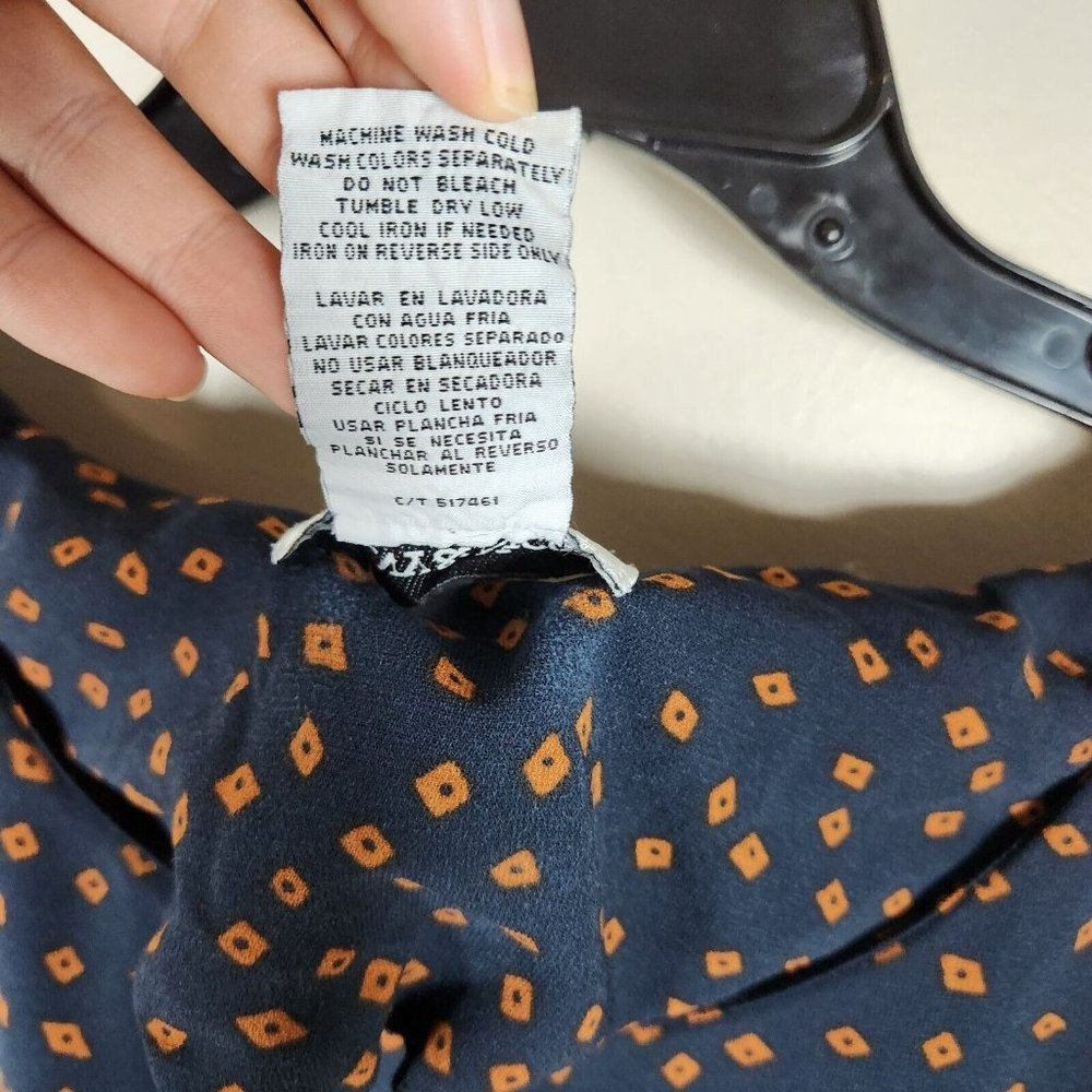 Danny and Nicole Dress Womens 16 Blue Skater A Line Career Work Cap Sleeve - Picture 7 of 10